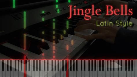 Jingle Bells Latin Style Synthesia Piano Tutorial YouTube