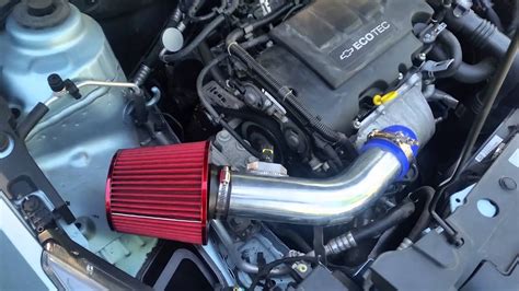 2011 Chevy Cruze Eco With Cx Racing Intake Youtube