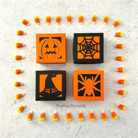 Diy Halloween Treat Boxes Crafting Cheerfully