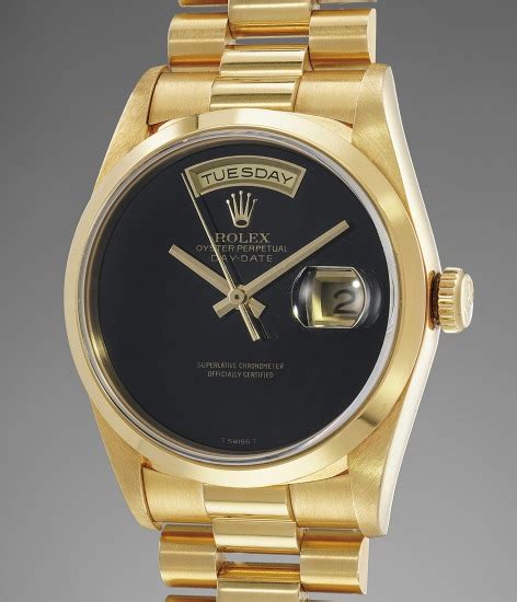 Introducing The Rolex Day Date President With Onyx Dial