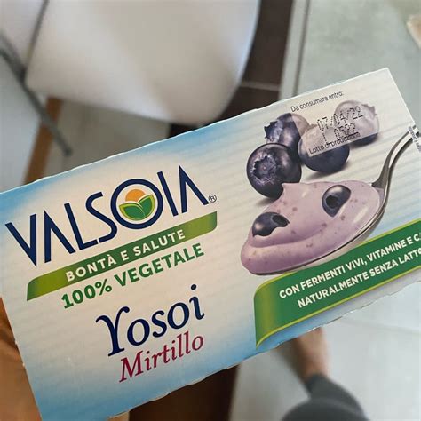 Valsoia Yosoi Yogurt Mirtillo Review Abillion