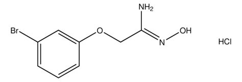 Z Bromophenoxy N Hydroxyethanimidamide Hydrochloride