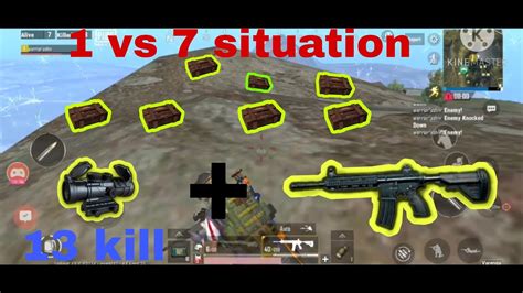 1 Vs 7 Situation L Solo Vs Duo L Full Rush Gameplay L Pubg Mobile Lite