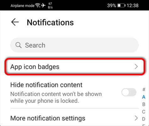 Huawei Emui Display Counters Instead Of Notification Dots On App Icons