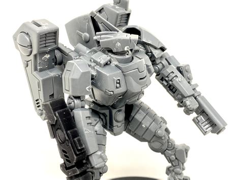 Warhammer 40k Tau Empire Commander Xv 85 Enforcer Armour Used