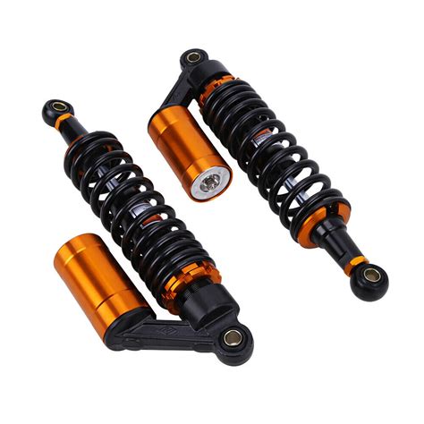 Mm Pair Motorcycle Rear Shocks Absorbers Suspension Damper