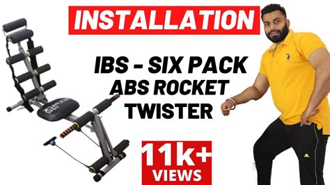 Installation Of IBS Six Pack Abs Rocket Twister Fitness Hour Vinay