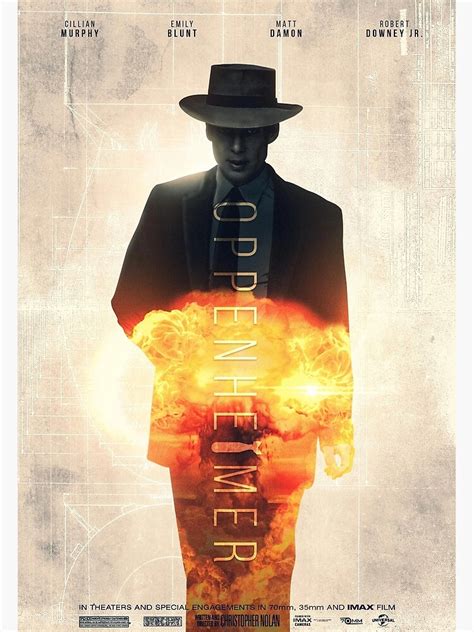 "Oppenheimer 2023" Poster for Sale by atomicnuts | Redbubble