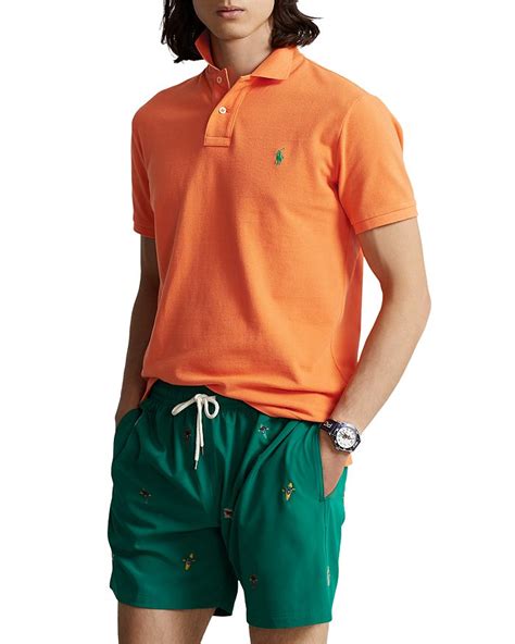 Polo Ralph Lauren Custom Slim Fit Cotton Mesh Polo Shirt Bloomingdales