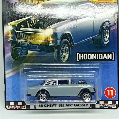 Jual Hot Wheels Premium Chevy Bel Air Gasser Boulevard Hoonigan Shopee Indonesia