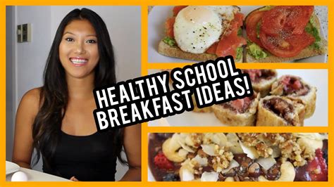 Back To School Healthy Easy Breakfast Ideas Youtube