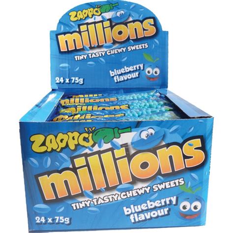 Zappo Millions Blueberry – Lollies 4 U