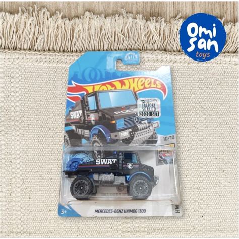 Jual Hotwheels Mercedes Benz Unimog 1300 Treasure Hunt Shopee Indonesia