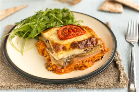 Vegetarian Moussaka - Easy Cheesy Vegetarian