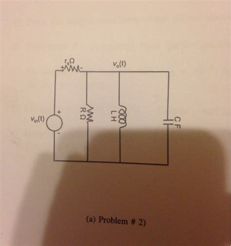 Solved Determine For The Circuit In A Assume Initial Chegg