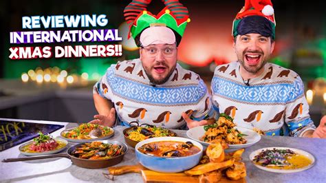 Reviewing Christmas Dinners From Around The World YouTube