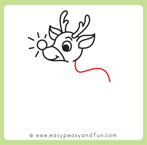 How to Draw a Reindeer – Step by Step Drawing Tutorial - Easy Peasy and Fun