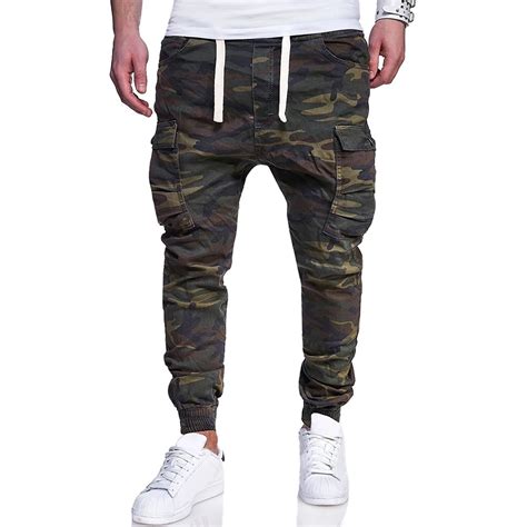 Camouflage Military Jogger Pants 2018 Mens Winter Camouflage Joggers