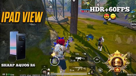 Sharp Aquos R6 HDR Extreme Graphics Pubg Test In 2024 Ipad View In 3