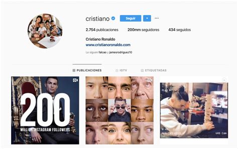 Cristiano Ronaldo La Primera Persona En Alcanzar 200 Millones De Seguidores En Instagram