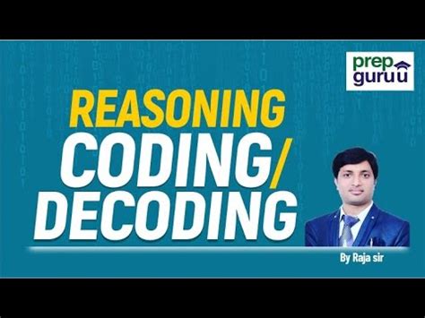 Coding Decoding Reasoning Cuet Preparation Reasoning For