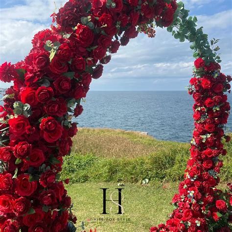 Red Infinity Backdrop And Cross Back Chairs Package Hire For Style