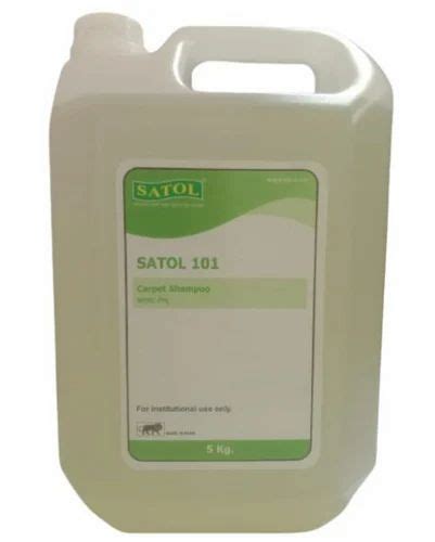 Kg Satol Carpet Shampoo Packaging Type Plastic Can At Rs Can