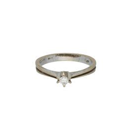 Brillant Solit R Ring Wei Gold Privatbesitz Dorotheum Juwelier