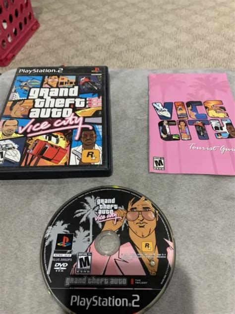 GRAND THEFT AUTO Vice City PS2 Playstation 2 GTA Vice City EUR 11 04