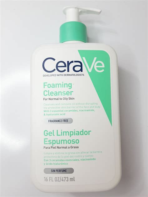 Cerave Gel Limpiador Espumoso Piel Normal A Grasa Nuevo Mercado Libre