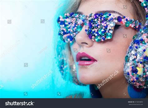 Studio Photo Blonde Girl Style Art Stock Photo (Edit Now) 315859895