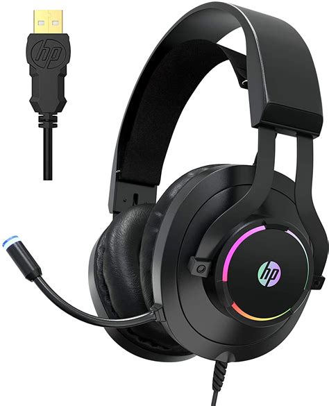 Hp Usb Computer Gaming Headset With Microphone 71 Surround Sound