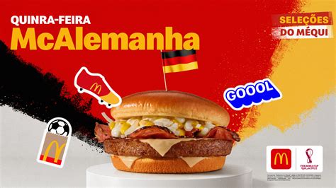 Lanches do McDonald s para a Copa do Mundo 2022 já estão disponíveis