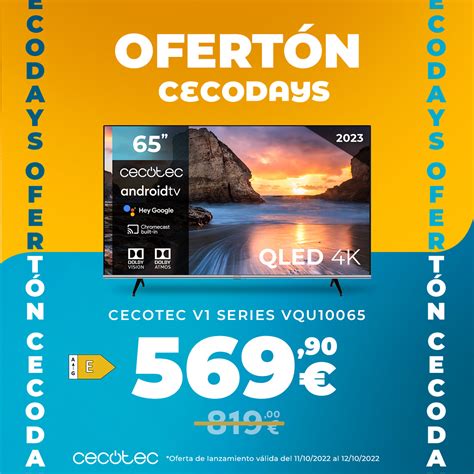 Cecotec On Twitter Lanzamos La Nueva Gama De Tv Con Ofertones