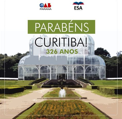 Parabéns Curitiba, 326 anos! | ESA