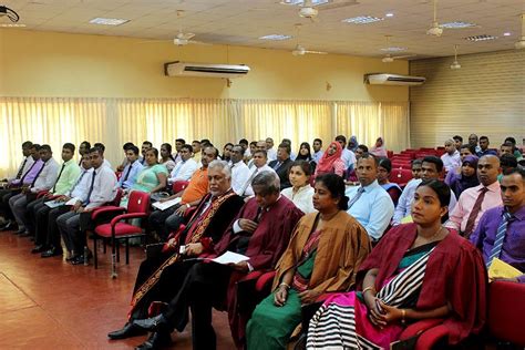 Awarding Ceremony Of Diploma In Human Rights14 University Of Colombo