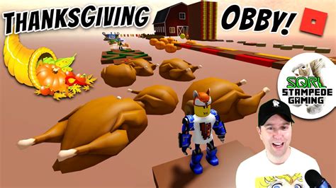 Thanksgiving Roblox Obby And Eating Simulator Special Youtube