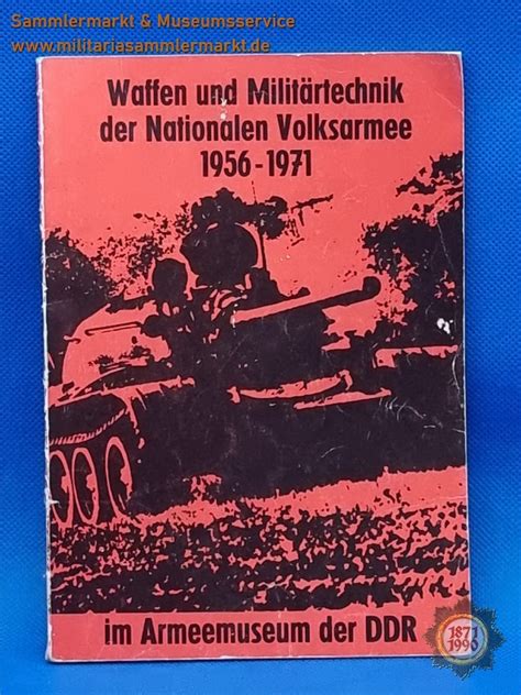 Prospekt Waffen Und Milit Rtechnik Der Nationalen Volksarmee