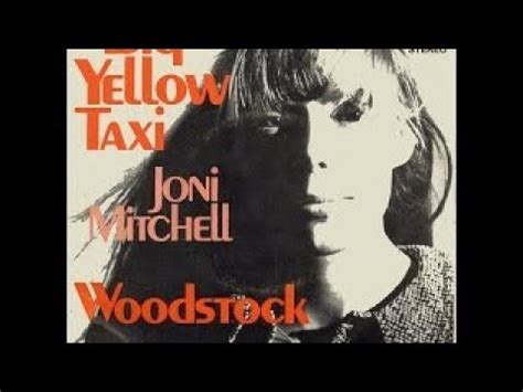 Big Yellow Taxi Joni Mitchell With Lyrics Youtube