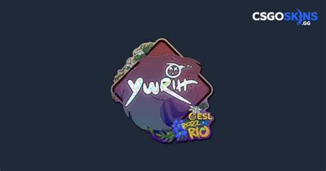 Sticker Yuurih Glitter Rio 2022 CSGOSKINS GG