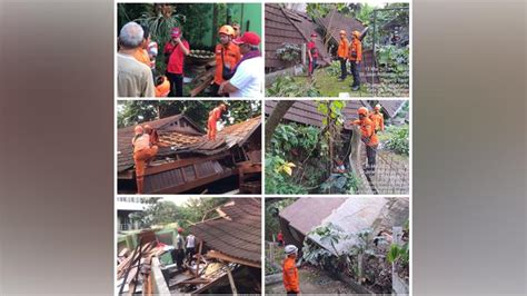 2 Rumah Rusak Akibat Tanah Longsor Di Tanjung Barat Hari Ini Tempo Co