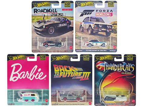 Pop Culture 2024 5 Piece Set A Premium Series Diecast Model Cars By