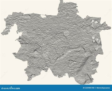 Hanover Map Germany Grayscale City Map Vector Streetmap