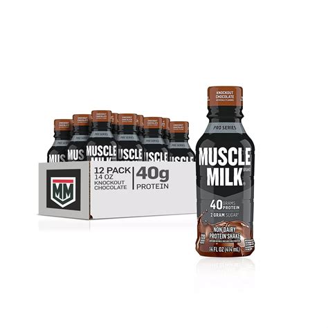 Muscle Milk Non Dairy Protein Shake Chocolate Flavor Fl Off