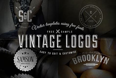 30+ Free Vintage Logo Templates in PSD & EPS Format 2023