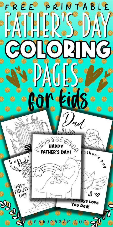 Father S Day Coloring Pages Pdf Artofit