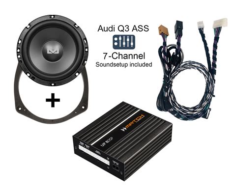 Soundsystem Audi Q Ass Mit Dsp Verst Rker Und Subwoofer Verbessern