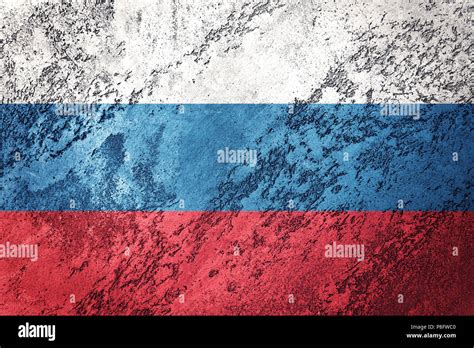 Grunge Russia Flag Russian Flag With Grunge Texture Stock Photo Alamy