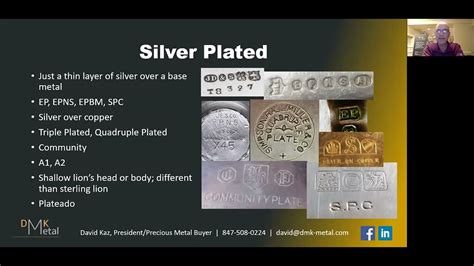 How To Identify Silver Plated Items YouTube