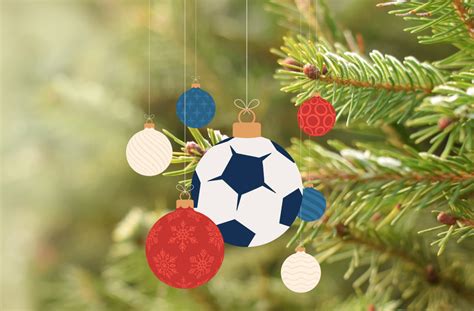 Soccer Christmas Wrapping Paper | Christmas Mosaic